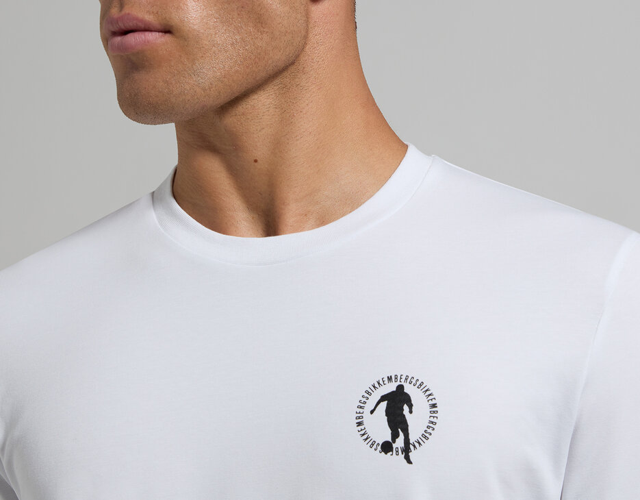 Men's slim fit T-shirt, WHITE Men's slim fit T-shirt, WHITE, hi-res-1