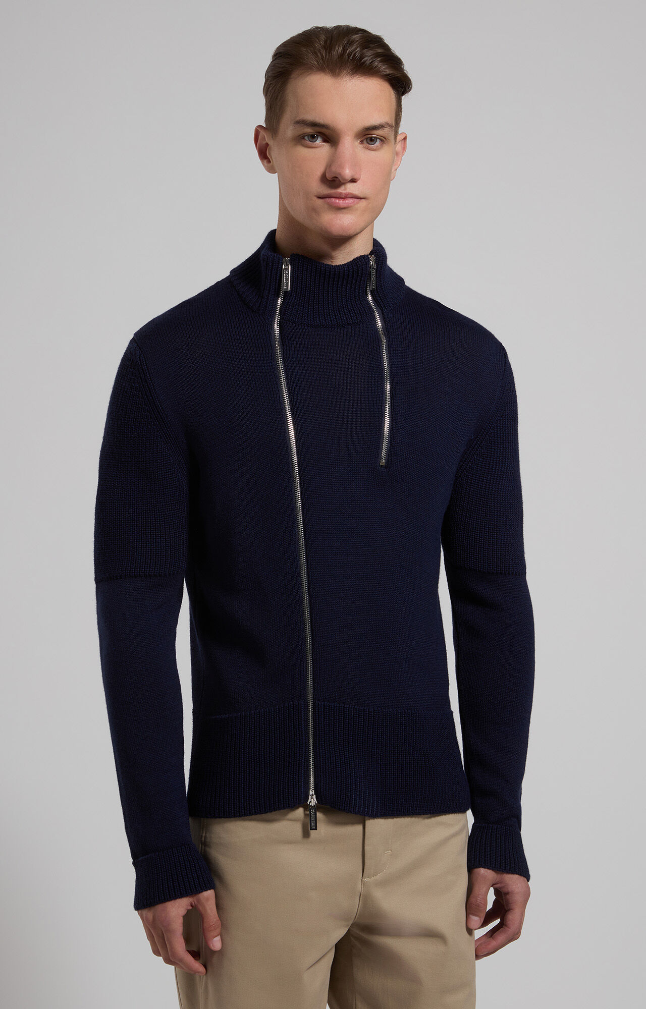 Men's knitwear: pullover, knit vest, polo shirt | Bikkembergs