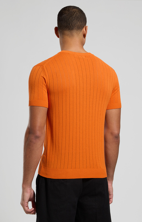 Men's ribbed knit pullover, ORIOLE, hi-res-1