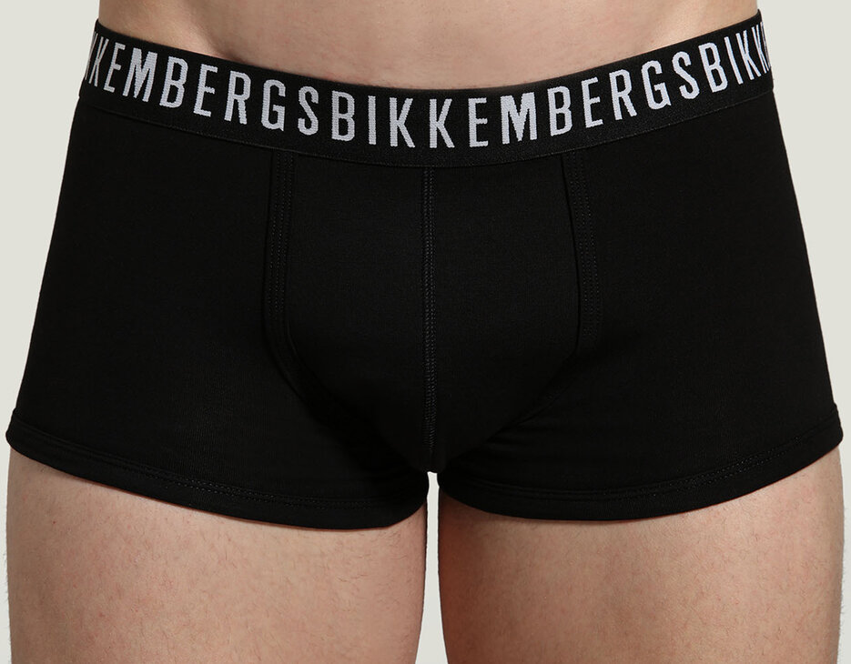 3-pack men's boxers in stretch cotton, BLACK 3-pack men's boxers in stretch cotton, BLACK, hi-res-1