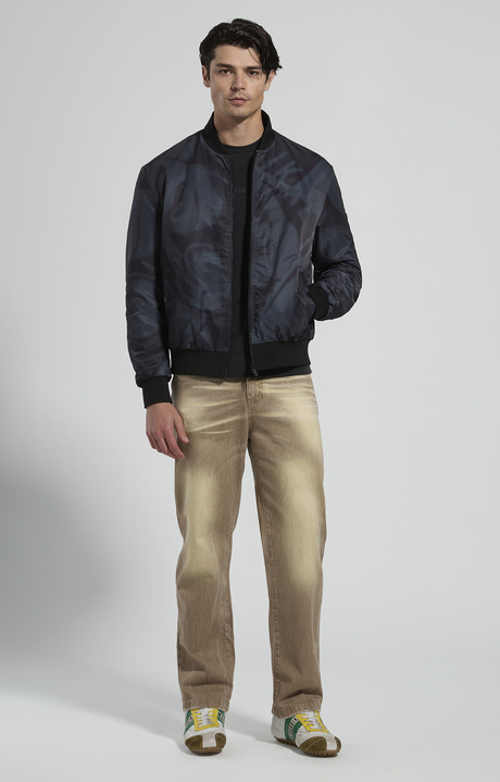 Men&rsquo;s wide-fit jeans, LIGHT KAKI, hi-res-1