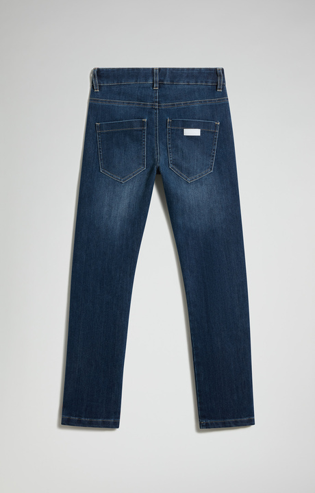 Boys' Stretch Denim Jeans, BLUE, hi-res-1