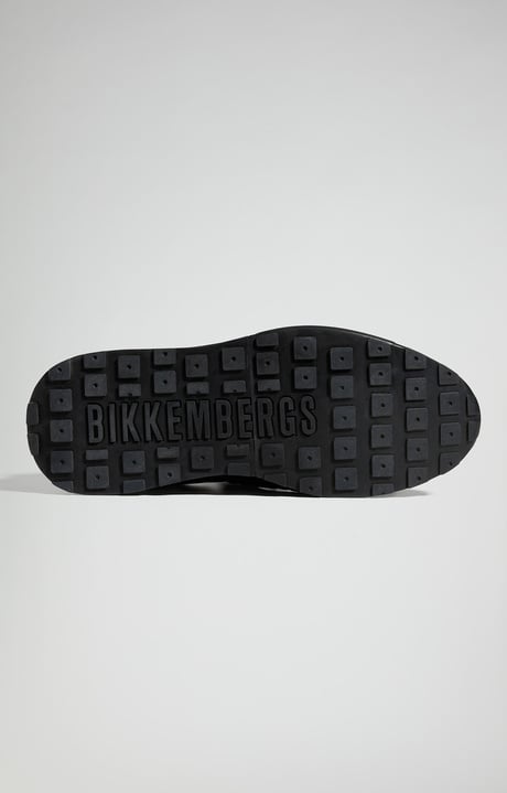 High-top Retrò sneakers for men, BLACK, hi-res-1