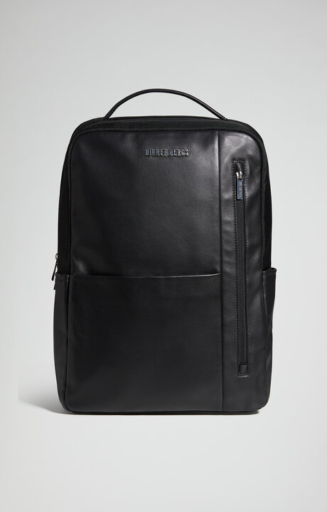 bikkembergs Blake men's leather backpack