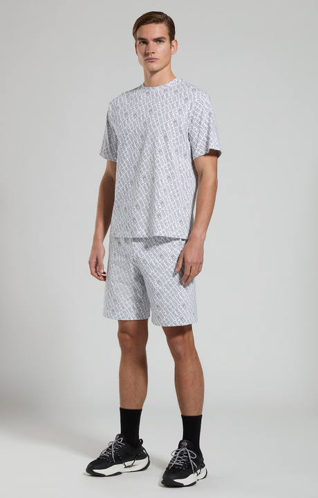 Men's T-shirt with all-over print, WHITE, hi-res-1