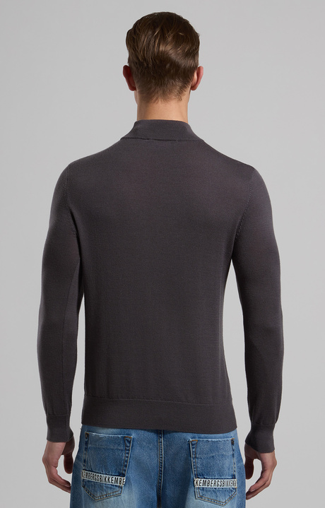Men’s turtleneck with tonal logo, DARK SHADOWS, hi-res-1
