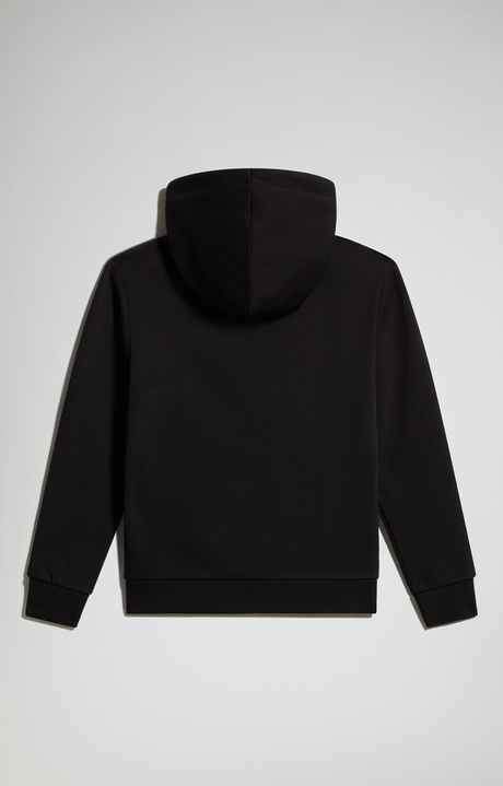 Junior's zip-up sweatshirt, BLACK, hi-res-1
