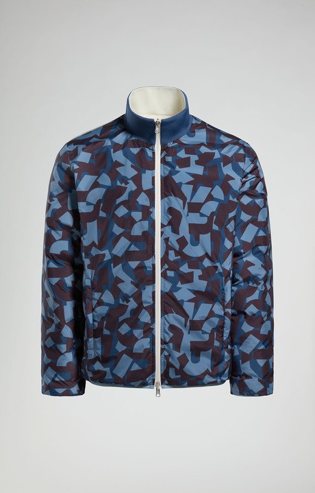 Louis Vuitton Reversible Blue Camouflage Monogram Padded Jacket