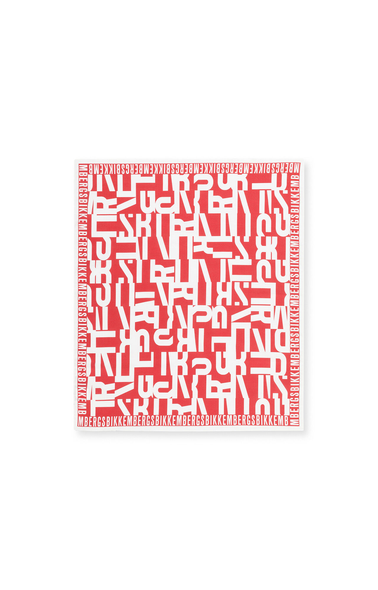 dirk bikkembergs Bandana Lettering
