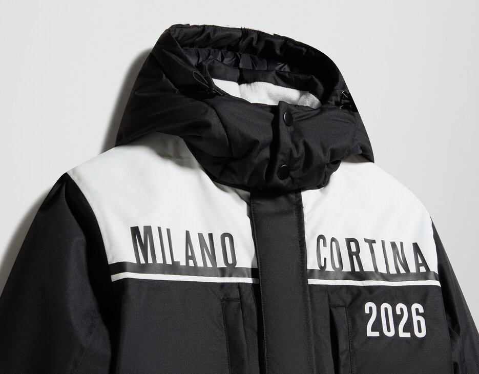 Technical junior's jacket Olympics, BLACK/WHITE, hi-res-1