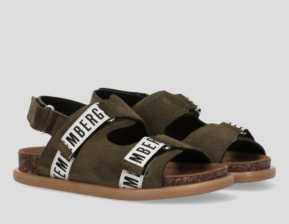 Boys&rsquo; 3135 sandals, OLIVE GREEN, hi-res-1