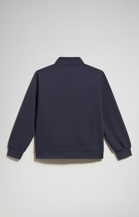 Junior fleece jacket, NAVY Junior fleece jacket, NAVY, hi-res-1