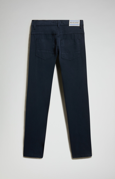 Boy's pants with contrast detail, BLACK IRIS, hi-res-1