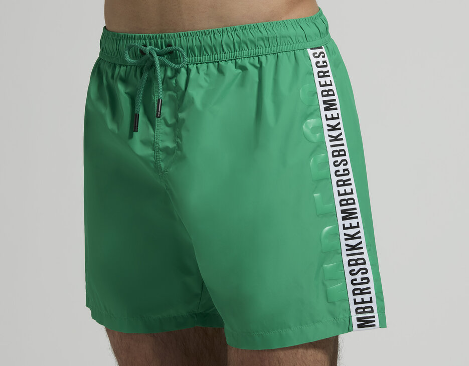 Men&rsquo;s drawstring swim shorts, GREEN, hi-res-1