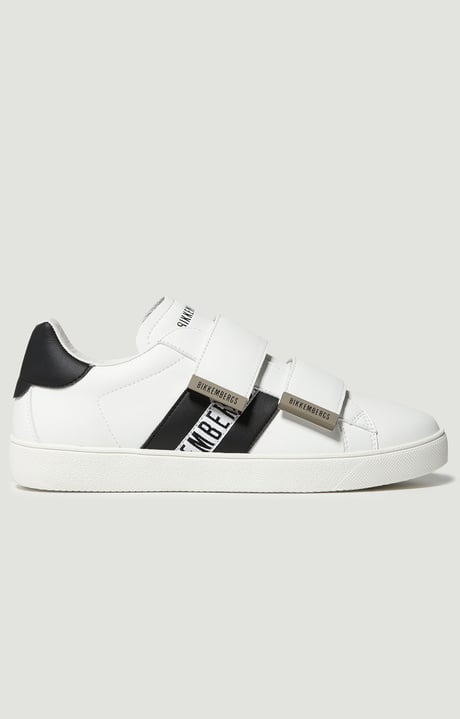 Men's sneakers - Recoba M, WHITE/BLACK Men's sneakers - Recoba M, WHITE/BLACK, hi-res-1
