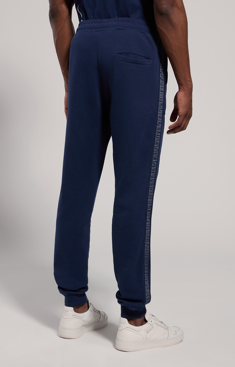 Men's fleece joggers, DRESS BLUES, hi-res-1