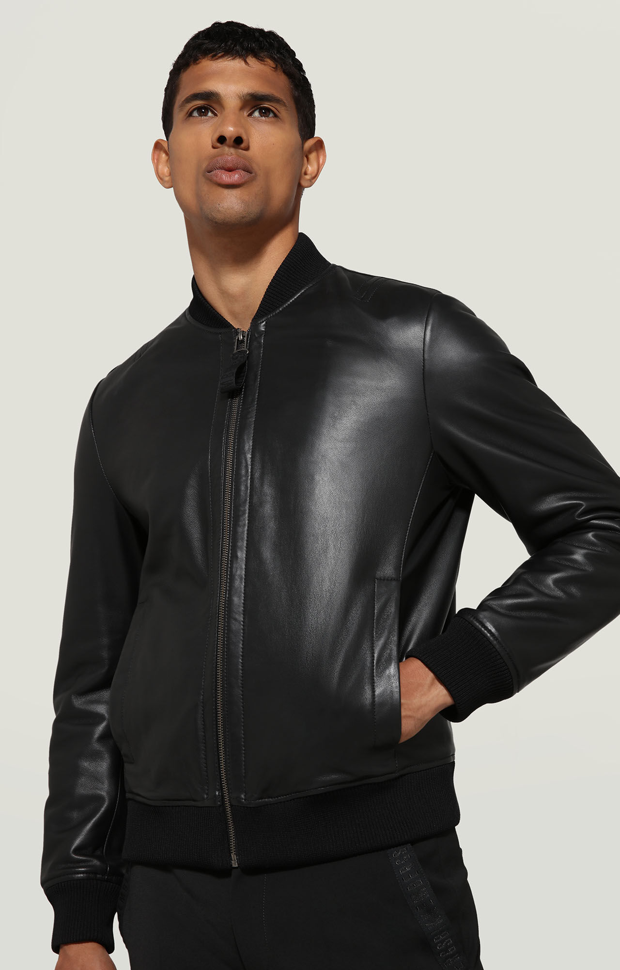 Bikkembergs leather top jacket