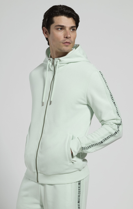 Men&rsquo;s hooded sweatshirt, MILKY GREEN, hi-res-1