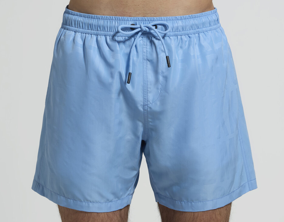 Men&rsquo;s packable swim shorts, AZURE, hi-res-1