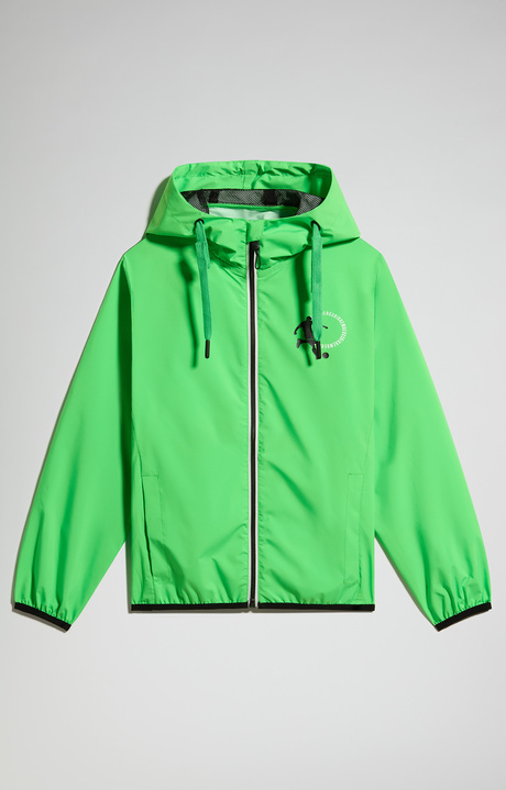 Junior's windbreaker jacket, CLASSIC GREEN, hi-res-1