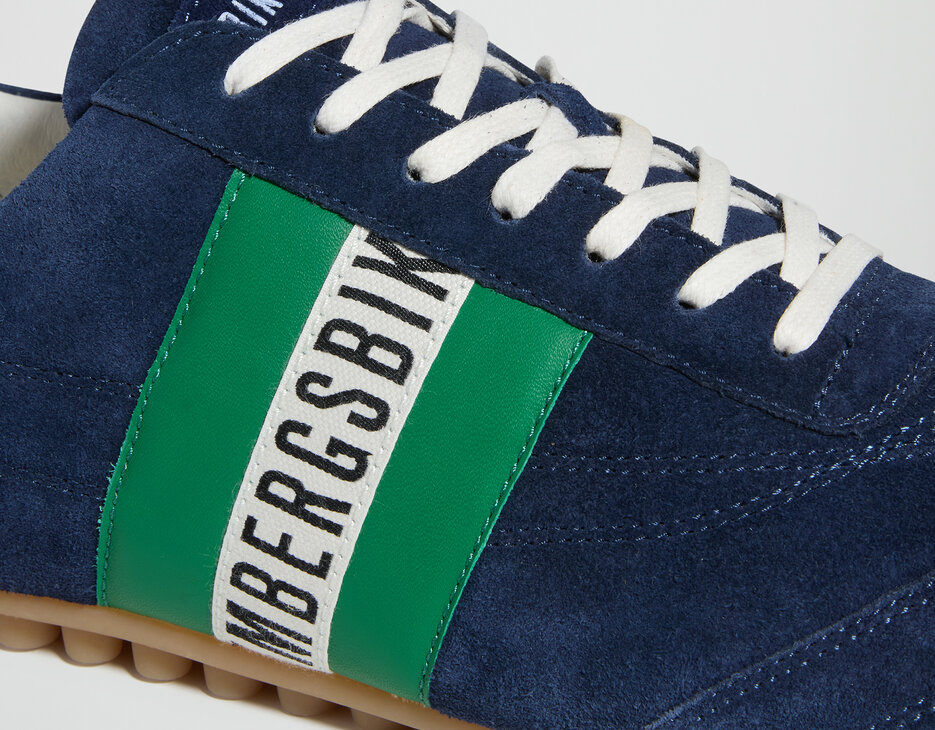 Men&rsquo;s Soccer suede sneakers, NAVY, hi-res-1