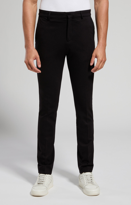 Punto Milano men's pants, BLACK, hi-res-1