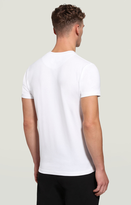 T-shirt uomo stampata, OPTICAL WHITE, hi-res-1