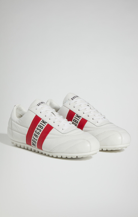 Men&rsquo;s Soccer sneakers, WHITE/RED, hi-res-1