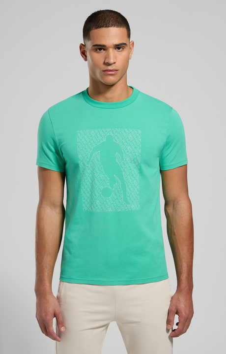 Men's slim fit T-shirt, MARINE GREEN, hi-res-1