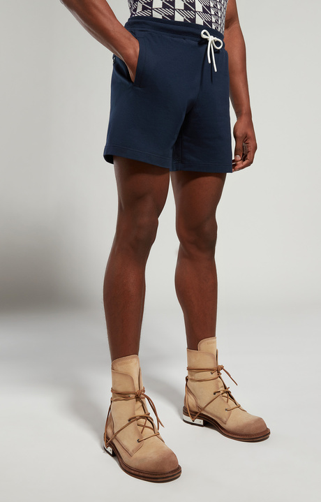 Embroidered men's shorts, DRESS BLUES, hi-res-1