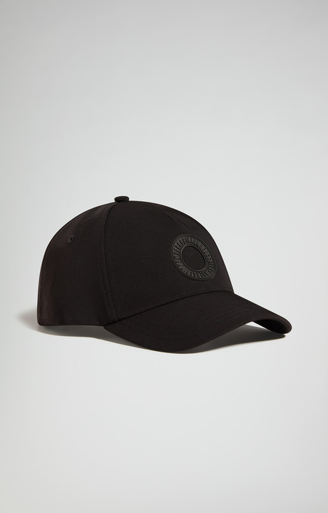 Cappello baseball uomo patch, BLACK, hi-res-1