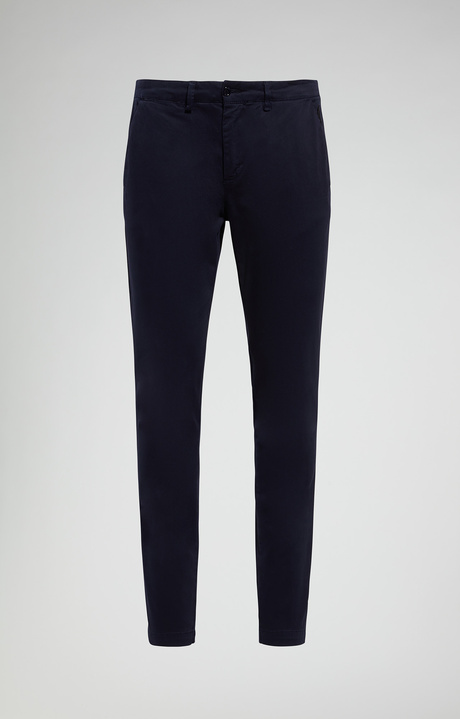 Gabardine men's pants, DRESS BLUES, hi-res-1