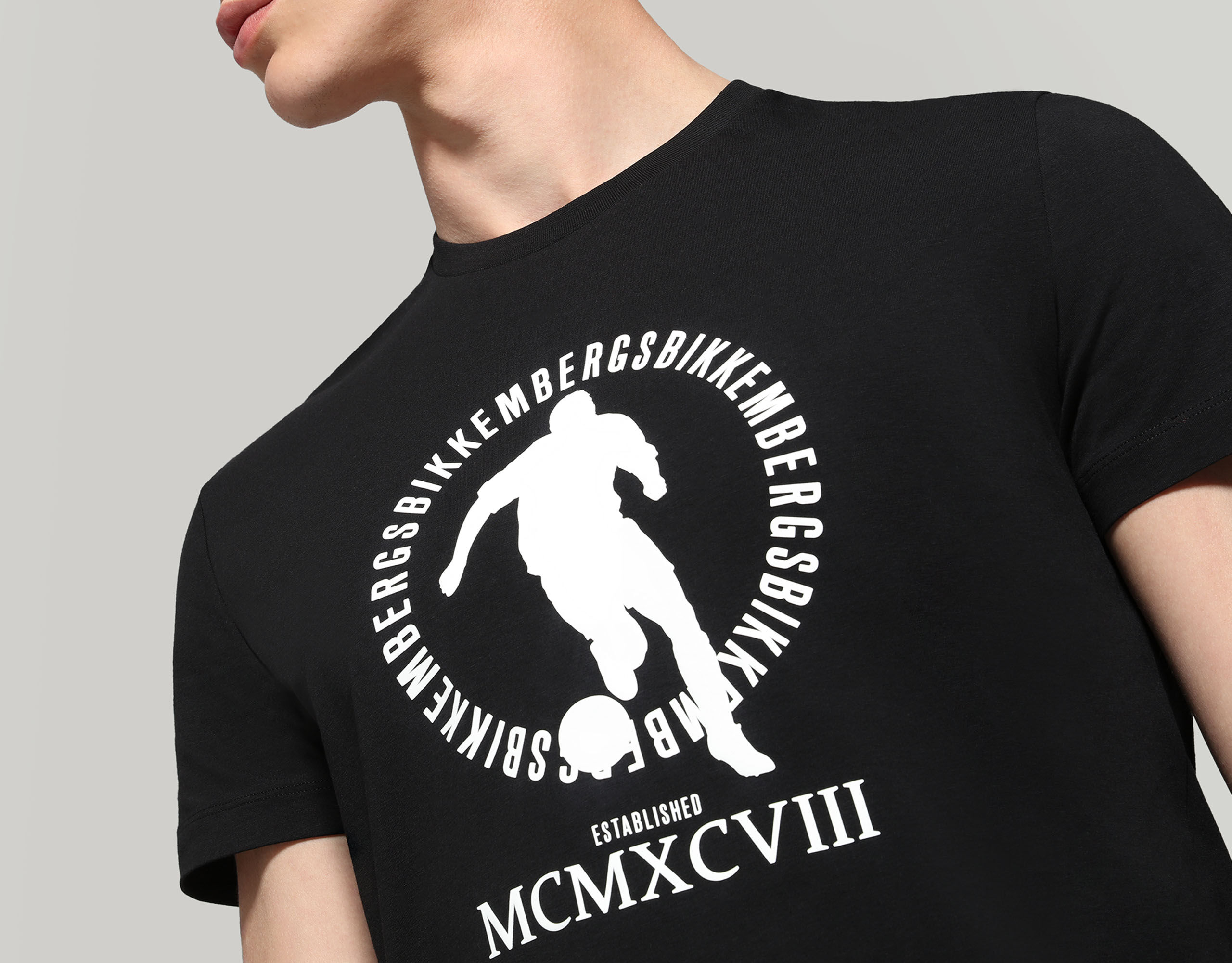 Raised print t shirt clearance