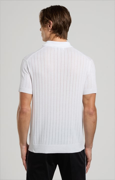 Men's polo shirt, WHITE, hi-res-1