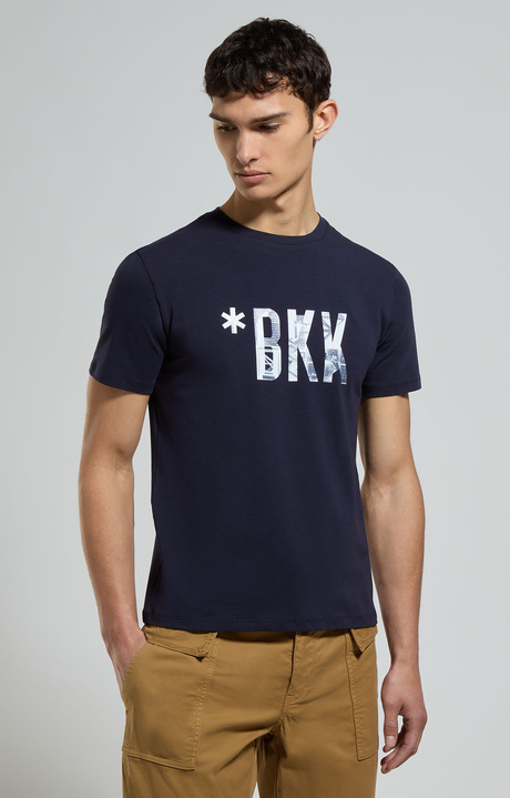 Men's print T-shirt, DRESS BLUES, hi-res-1
