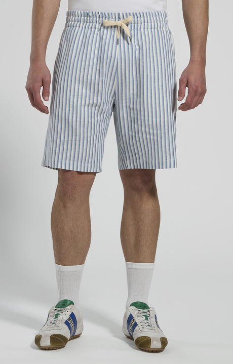 Men's striped shorts, LITTLE BOY BLUE, hi-res-1