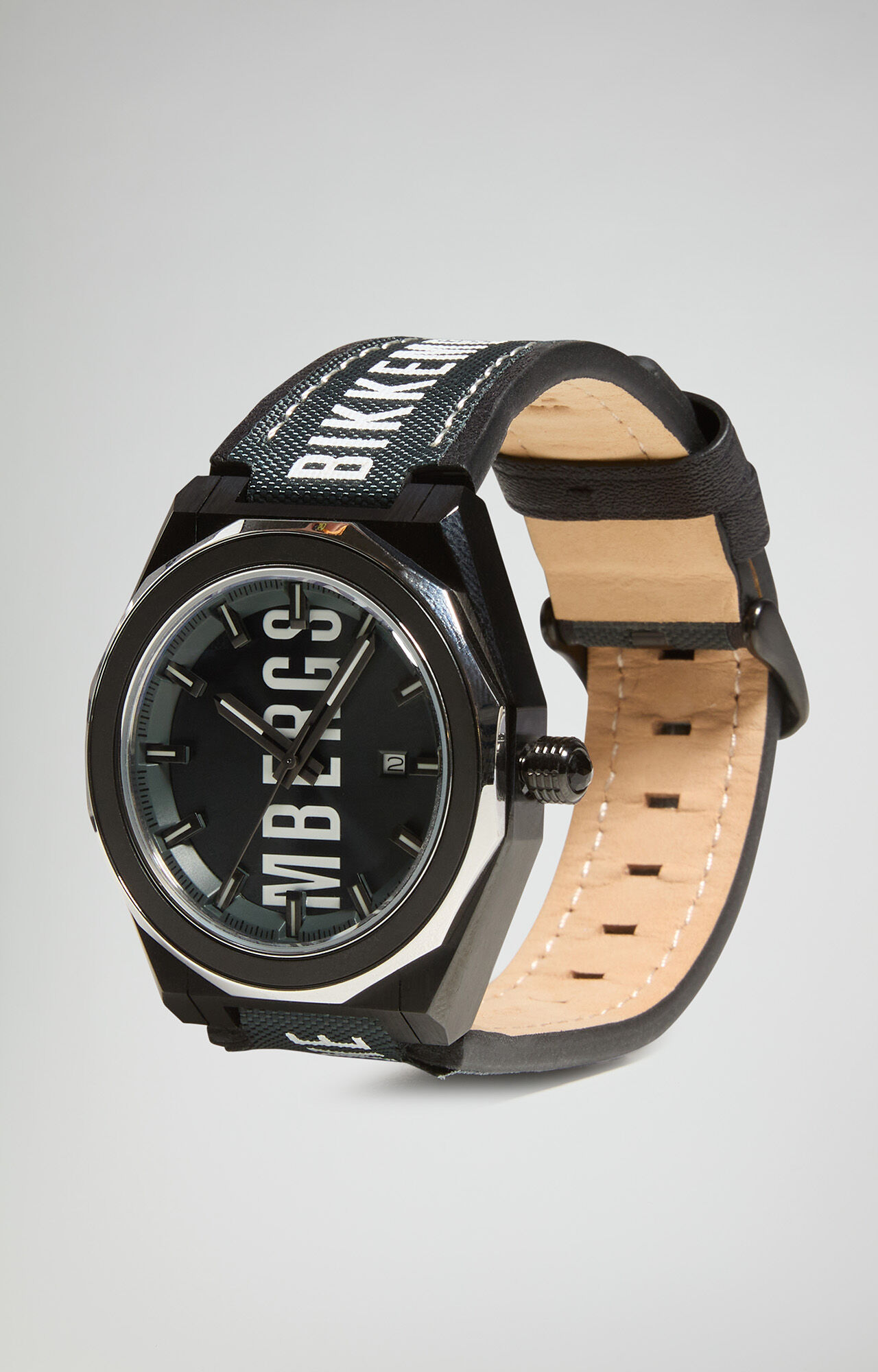dirk bikkembergs Watch with leather band