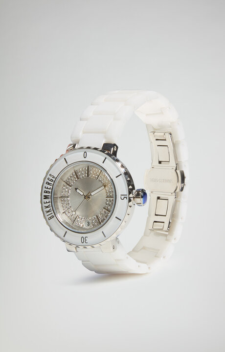 bikkembergs Watch with ceramic band