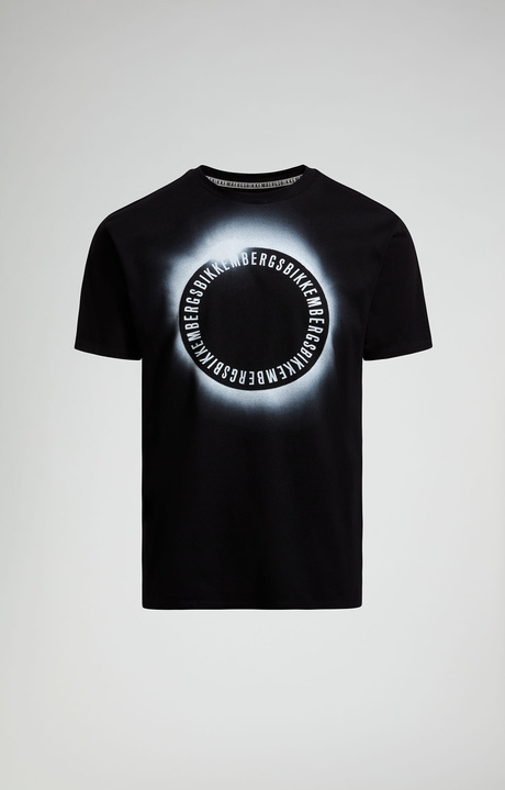 Men's print T-shirt, BLACK, hi-res-1