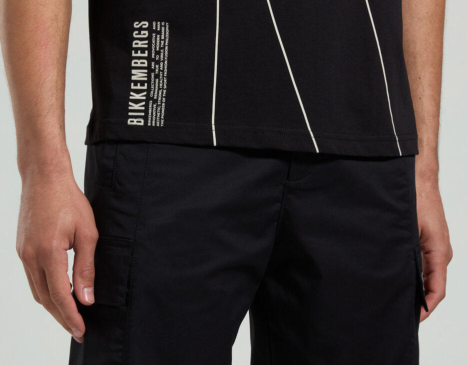 Men's K T-shirt, BLACK Men's K T-shirt, BLACK, hi-res-1