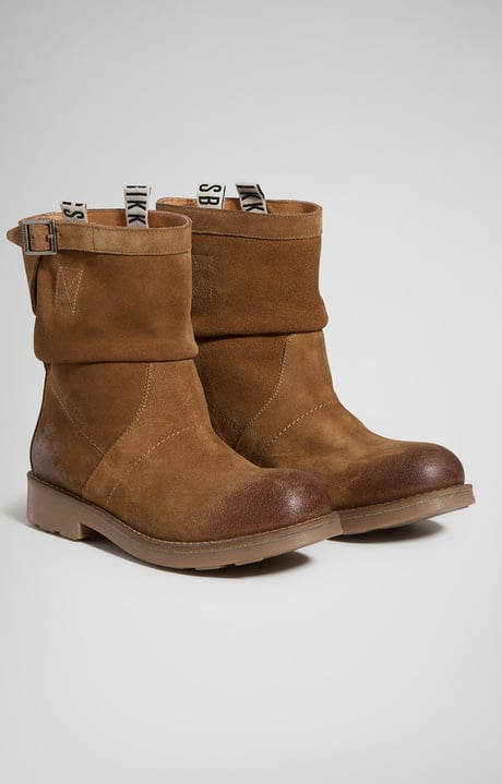 Women’s Vintage ankle boots , COGNAC Women’s Vintage ankle boots , COGNAC, hi-res-1