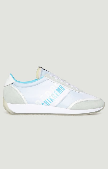 Women's sneakers Julie in suede leather, BABY BLUE/CYAN Women's sneakers Julie in suede leather, BABY BLUE/CYAN, hi-res-1
