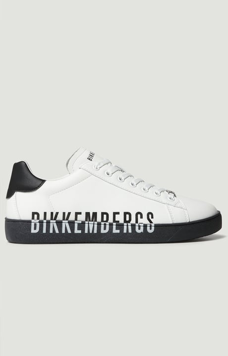 Men's sneakers - Recoba M, WHITE/BLACK Men's sneakers - Recoba M, WHITE/BLACK, hi-res-1