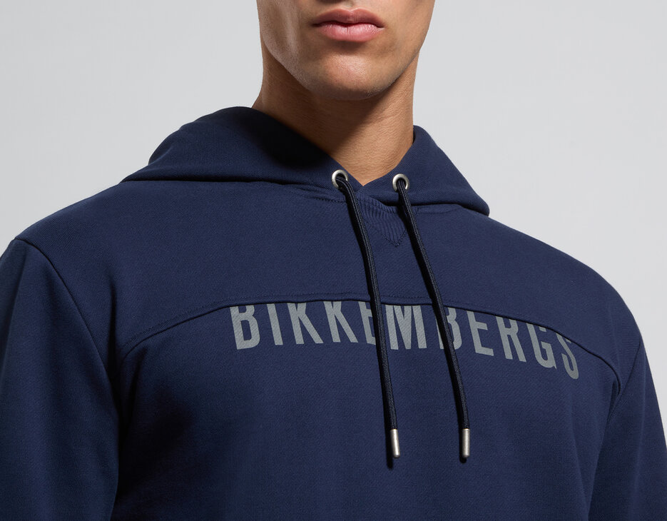 Men's hoodie sweatshirt, BLACK IRIS Men's hoodie sweatshirt, BLACK IRIS, hi-res-1