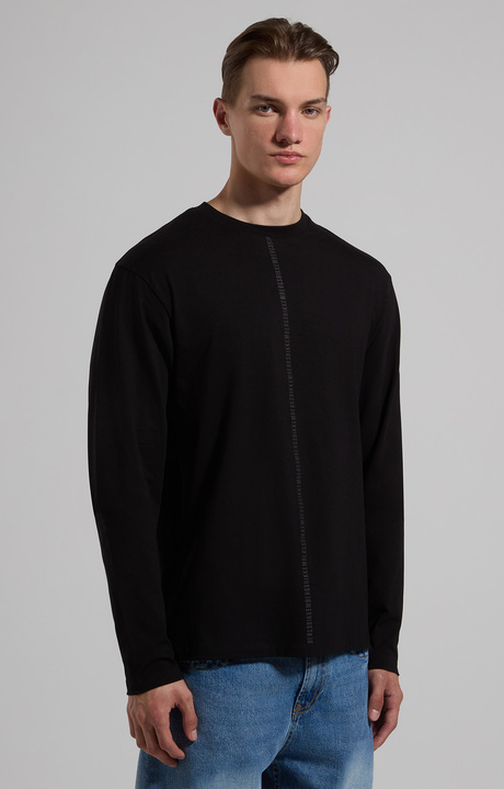 Long-sleeve men’s T-shirt, BLACK Long-sleeve men’s T-shirt, BLACK, hi-res-1