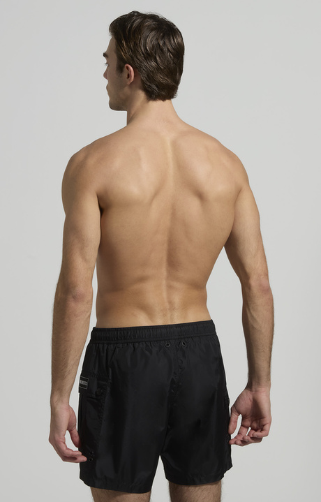 Men&rsquo;s swim shorts with pockets, BLACK, hi-res-1