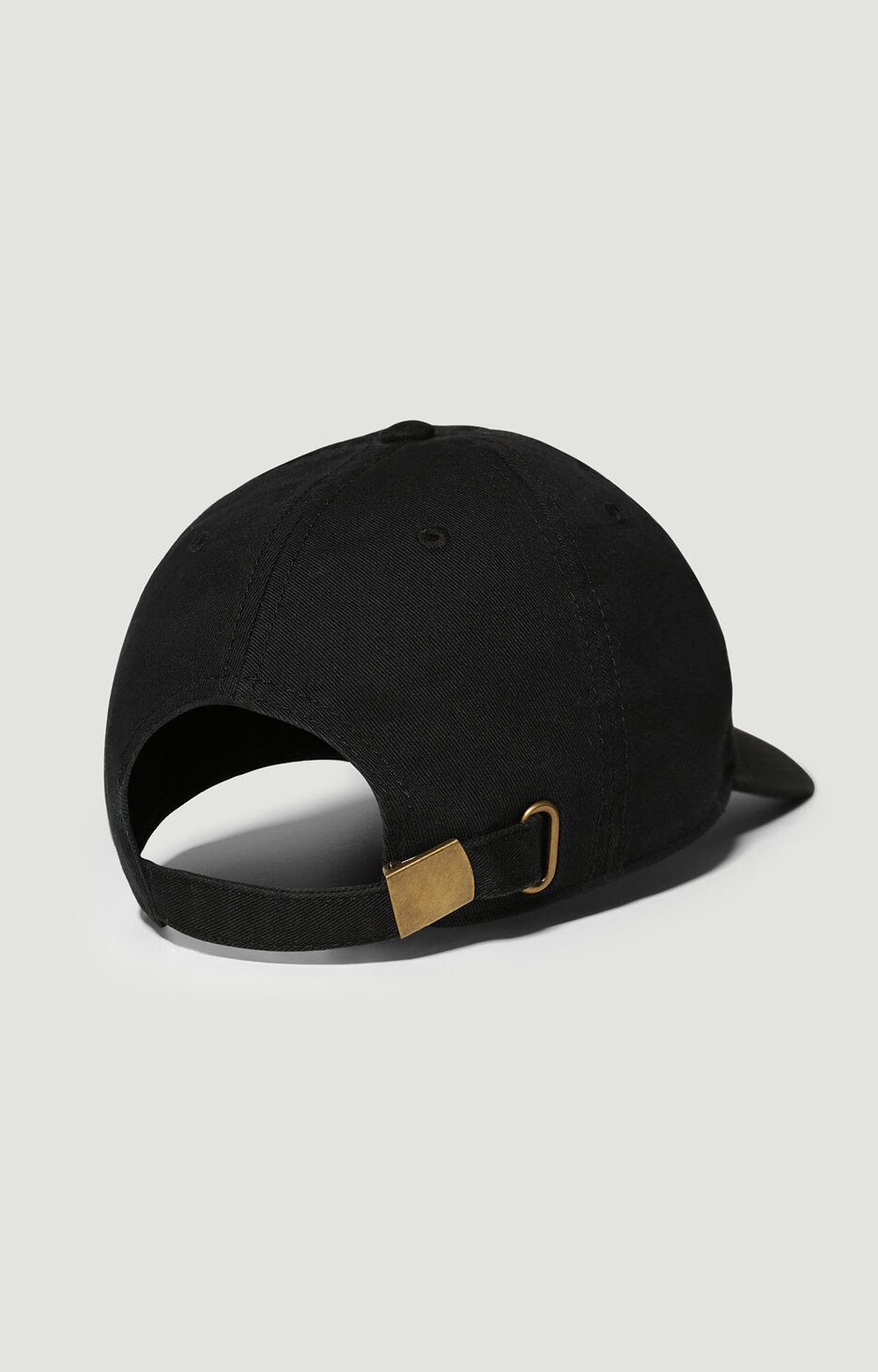 Men's baseball cap with embroidery, NERO RIC.MOSTARDA, hi-res-1