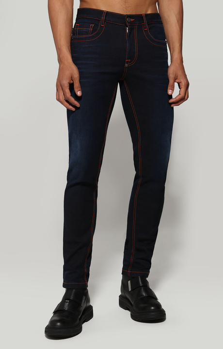 Men's slim fit jeans  , BLUE DENIM, hi-res-1