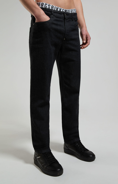 Men's jeans, BLACK, hi-res-1