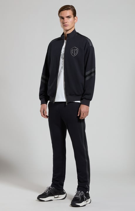 Comfy fit men's sweatshirt, ANTHRACITE, hi-res-1